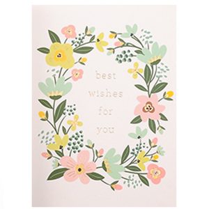 כרטיס ברכה דגם פרחים 11